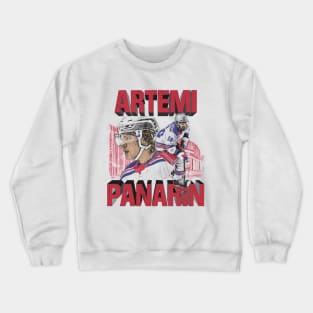 Artemi Panarin New York R Block Crewneck Sweatshirt